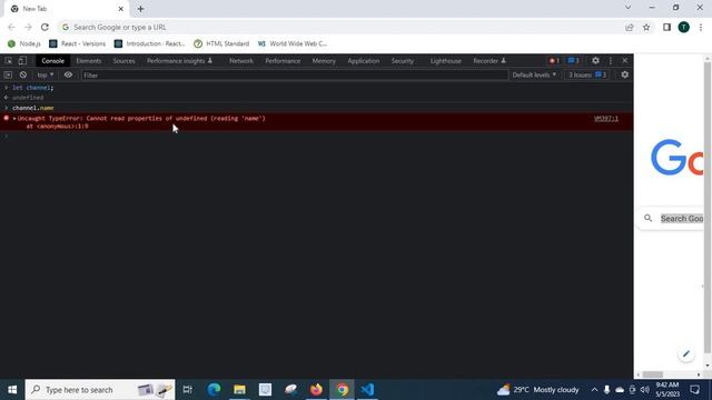 Uncaught TypeError Cannot read properties of undefined reading 'name' error types React Javascript смотреть онлайн
