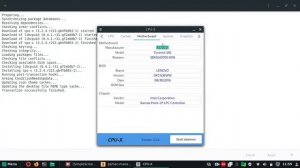 CPU-X - System profiler for Linux OSes similar to CPU-Z