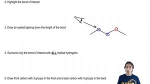 Six Steps to Drawing Newman Projections Step 4