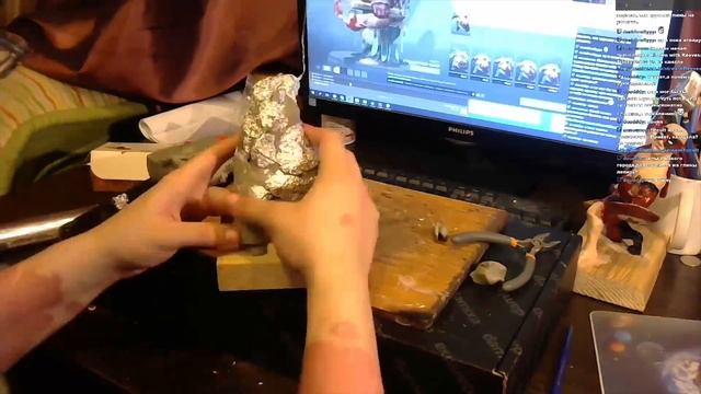 Хардкорная Лепка - Лепим Пуджа (Modeling Pudge) (part 1) смотреть онлайн