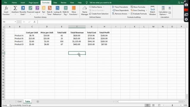 How To Show Formulas, Precedents/Dependents, and Transpose in Excel | Understand Spreadsheets Bette