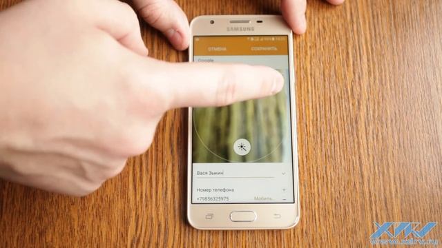 Как установить фото на контакт в Galaxy J5 Prime (XDRV.RU) смотреть онлайн