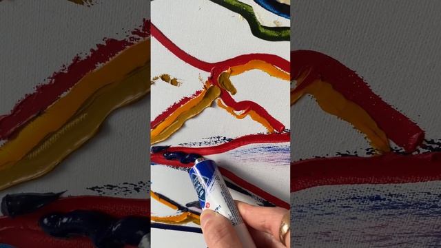 Абстракция Масло Мастер класс Пишу картину 3Д Моя техника KLaestheticsart
