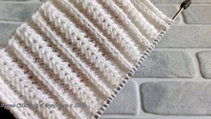 ✔ДЛЯ КАРДИГАНА - ОЧЕНЬ КРАСИВАЯ ФАНТАЗИЙНАЯ РЕЗИНКА СПИЦАМИ