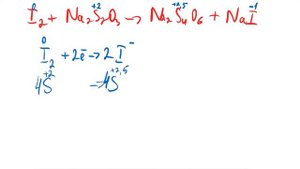 КАК УРАВНЯТЬ I2 + Na2S2O3 = Na2S4O6 + NaI электронным балансом? РЕАКЦИЯ ЙОДА С ТИОСУЛЬФАТОМ НАТРИЯ