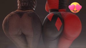 Harley Quinn y Miranda moviendo el culo 🤤 (facesitting)