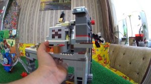 ВЫИГРАЙ ЛЕГО МАЙНКРАФТ ШАХТА КРИПЕРА/КОНКУРС САМОДЕЛОК ДЛЯ ПОДПИСЧИКОВ/Lego Minecraft Горная Пещера