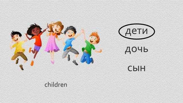 Lesson 3 - Family in Russian language - Семья - Русский язык - РКИ - урок