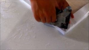 Самый простой способ натянуть бумагу на планшет.