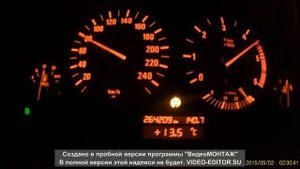 Разгон бмв е39 2.5D 163hp