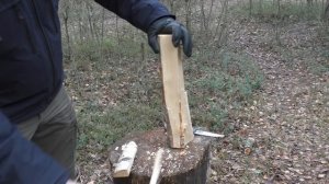 Нож КУЗЮК Златоуст АиР. УЛичный тест