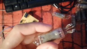 Проверка газоразрядных индикаторов ИН-14