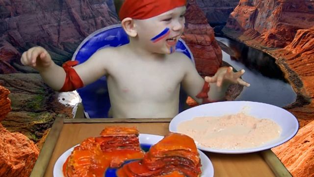 Блины " Гранд-Каньон " Еда от папы Pancake " Grand Canyon 煎餅“大峽谷” पैनकेक " ग्रांड कैन्यन смотреть онлайн