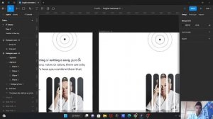 Tutorial how to make a simple design post for instagram using Figma