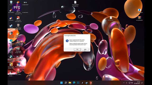 Corrigindo Erro Shader Model 6.0 Fácil e Rápido Farming Simulator 22 смотреть онлайн