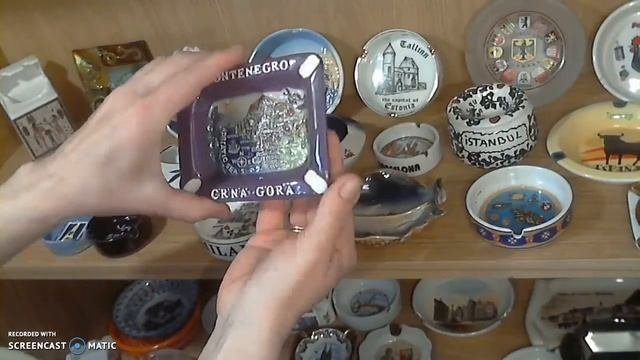 Коллекция  сувенирных пепельниц из разных стран. Часть 1