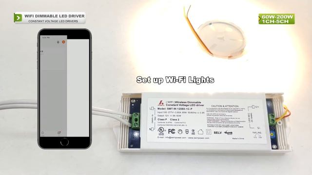 How to use WIFI Dimming LED driver to connect with Smart Tuya app to realize mobile control смотреть онлайн