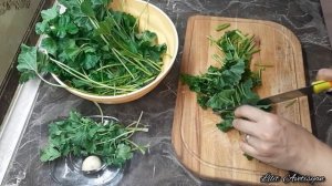 Փիփերթով ապուր суп из просвирник Soup from Mallow