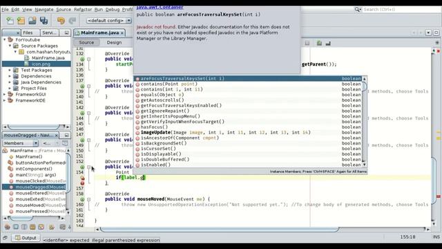 How to make a java swing component draggable with in boundaries смотреть онлайн