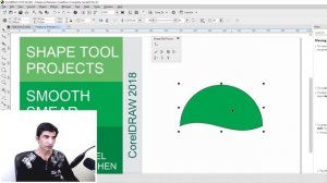 CorelDRAW 2018 Tools - Shape Tool Mastery with Projects - Explained in Urdu | Hindi