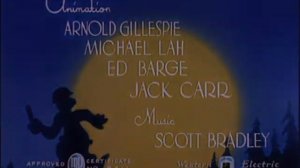 Bear Raid Warden (1944) - original titles [MGM]