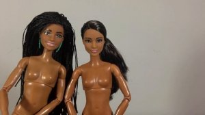 NEW 2021 Yoga Made to Move Barbie Skin-tone Comparison