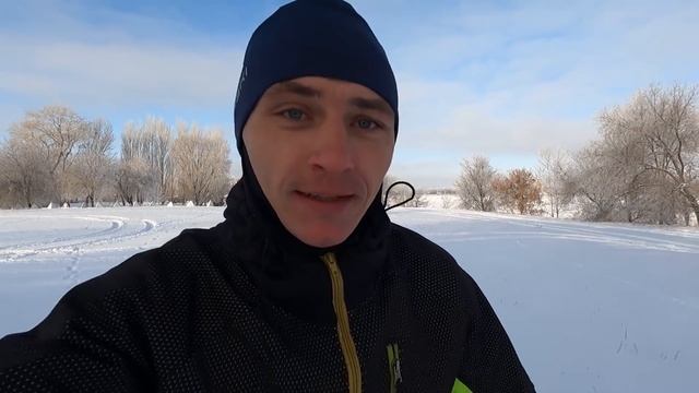 Плюсы бега по снегу. Они тоже есть! смотреть онлайн