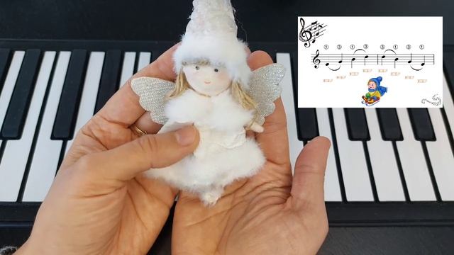 Упражнение на Legato | На санках | Игра на пианино | Музыка для детей от 2-х до 10 лет | Клавиши
