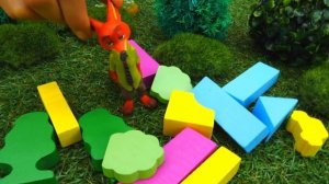 Детский сад Капуки Кануки: 2 смена - Строим город из кубиков