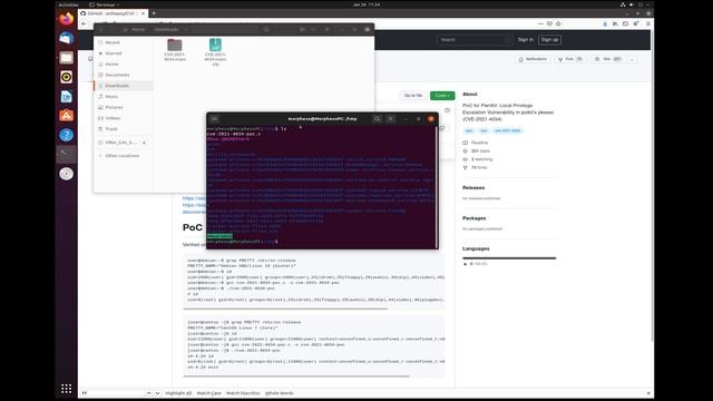 PoC for PwnKit: CVE-2021-4034 Linux Local Privilege Escalation смотреть онлайн