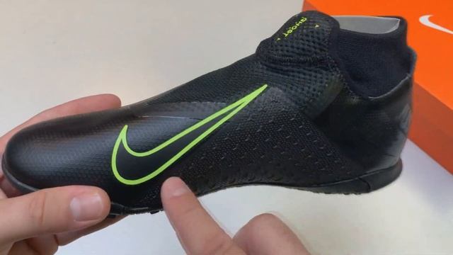 Nike Phantom Vision Academy DF TF Under The Radar - Black/Volt смотреть онлайн