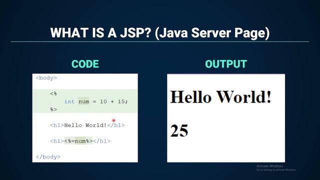 How to use JSP and Servlet with web.xml смотреть онлайн
