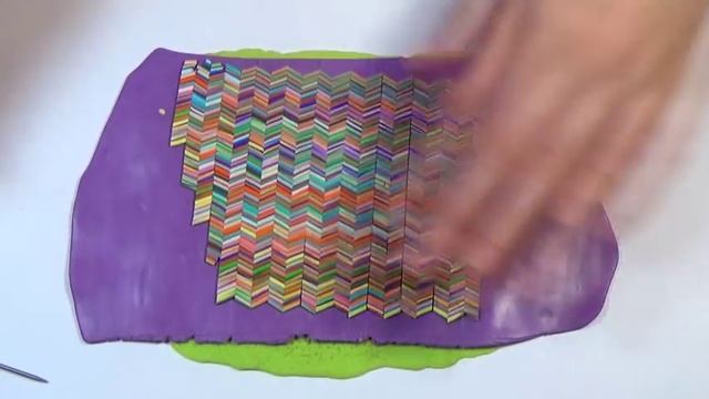 ТЕХНИКА УЗОР ЁЛОЧКА ♥ ПОЛИМЕРНАЯ ГЛИНА ♥ МАСТЕР КЛАСС ANNAORIONA смотреть онлайн