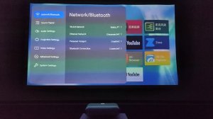 Первая распаковка и обзор проектора JmGO Smart Wall O1. Ультракороткофокусный.