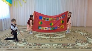 башкирских танец "Проказницы" детский сад "Акбузат" Шамонино