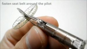 Сборка самолета Фоккер D.VII (Металлический 3D пазл)