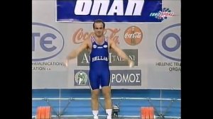 Leonidas Kokas 185 kg Snatch 1999 WWC mp4