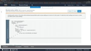 AWS S3 Cross Account Access with Bucket Policy, Public Access (Demo)