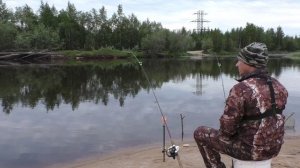 Рыба есть его не может не быть))) РЕКА ПЯКУПУР! ДОНКА. СПИННИНГ. ЯЗЬ. СОРОГА. ОКУНЬ. РЫБАЛКА 2023г