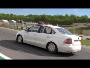 Фан гонка на новом моде "Volkswagen Polo V Sedan S1600"