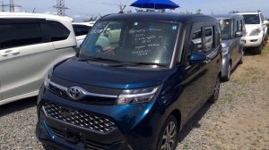 Обзор Toyota Tank G-T Turbo Custom 2017 год Зеленый Угол