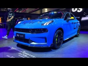 2022 Geely Lynk&Co 03+ Cyan Guangzhou Motor Show