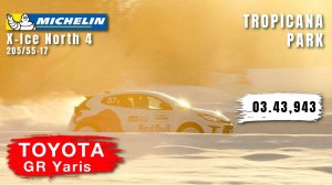 TROPICANA PARK | Toyota GR Yaris | HOT LAP | 03.43,943 | Michelin X-Ice North 4