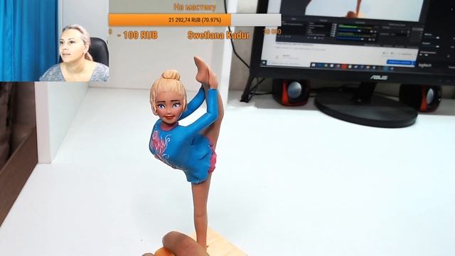 обзор фигурки девочка гимнастка смотреть онлайн