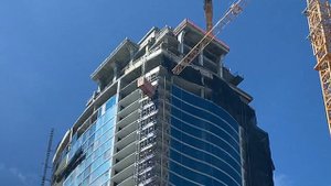 Небоскрёбы-Небоскрёбы , а я маленький такой . Как строятся небоскрёбы.