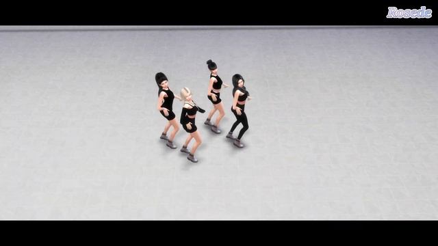 BLACKPINK - ‘Shut Down’ Choreography Video | The Sims 4