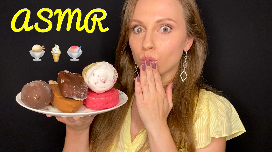АСМР Итинг Мороженоеasmr Eating Ice Cream смотреть видео онлайн от Anastasia Whisper Asmr 5209