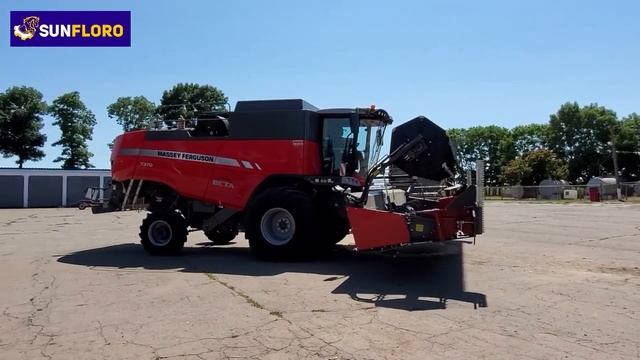 Рапсовый стол для жатки AGCO 7125 комбайна Massey Ferguson 7370 Beta1