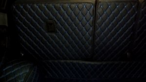 защитные ковры из экокожи в багажник Lexus LX III 5 мест