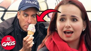 Флоридский полицейский вор мороженого  Приколы ради смеха